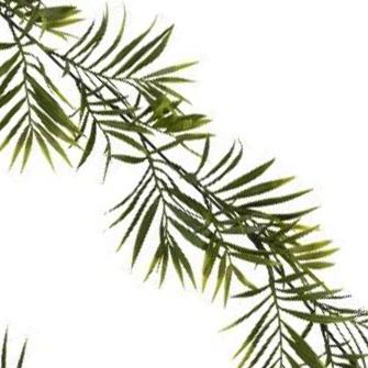 190cm Fire Retardant Artificial Palm Garland – image 2