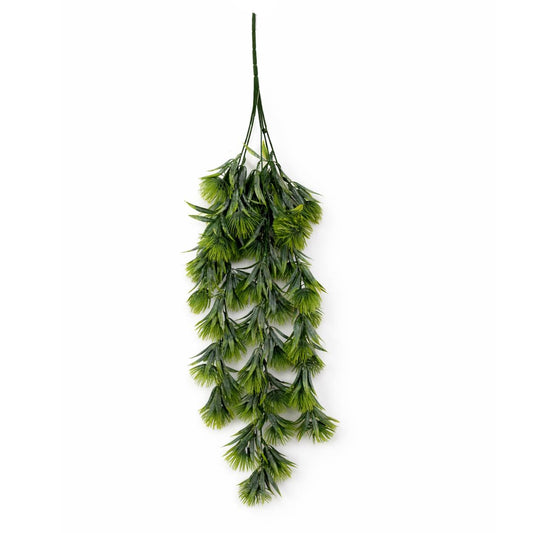75cm Artificial Green Thistle Trailing Hanging Plant Faux Floral – image 2