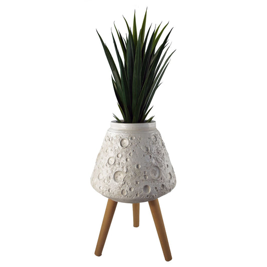 x 40cm Large Lunar White Planter 62cm – image 2