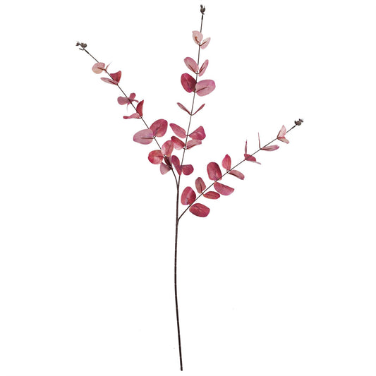 80cm Artificial Pink Eucalyptus Foliage Stem – image 2
