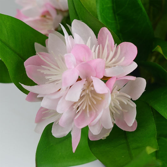 18cm Artificial Freesia Plant Light Pink Flowering – image 2