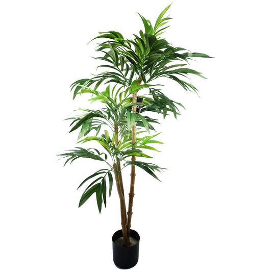 140cm UV Resistant Artificial Mango Leaf Tree – image 2