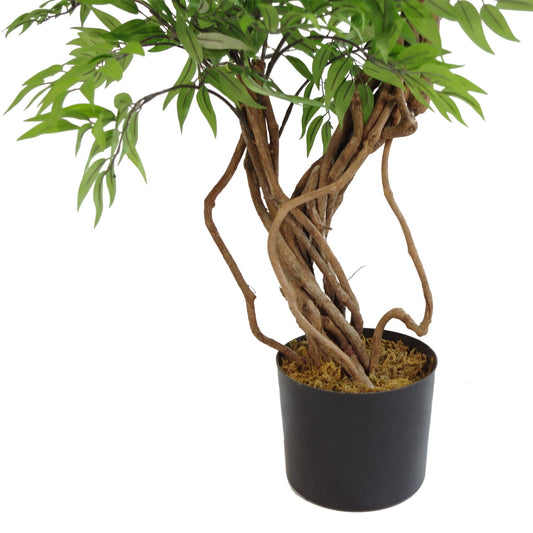 Artificial 140cm Realistic Japanese Fruticosa Tree Ficus Tree