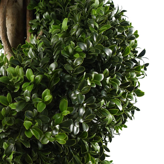 120cm Pair of Spiral Artificial Tree UV Resistant Outdoor Topiary