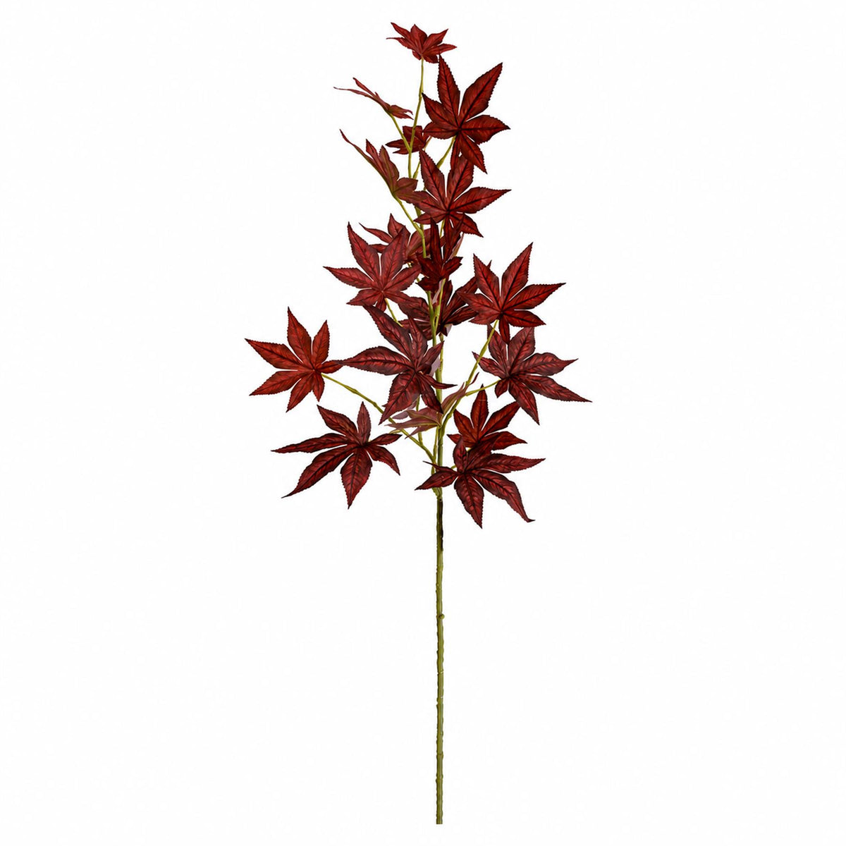Pack of 6 x 90cm Artificial Red Japanese Maple Leaf Sprays