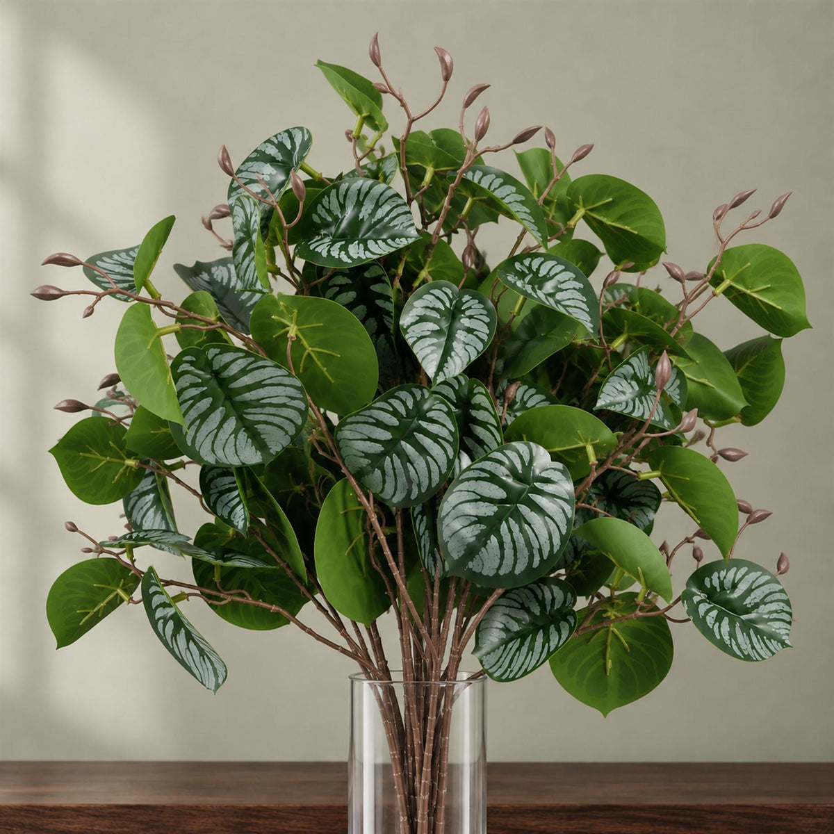 Pack of 6 x 70cm Artificial Zebra Foliage