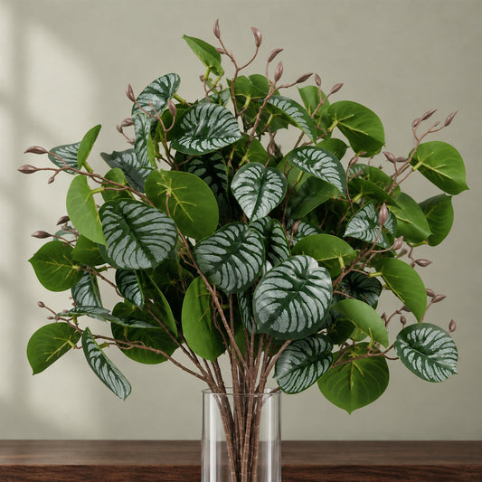 Pack of 6 x 70cm Artificial Zebra Foliage