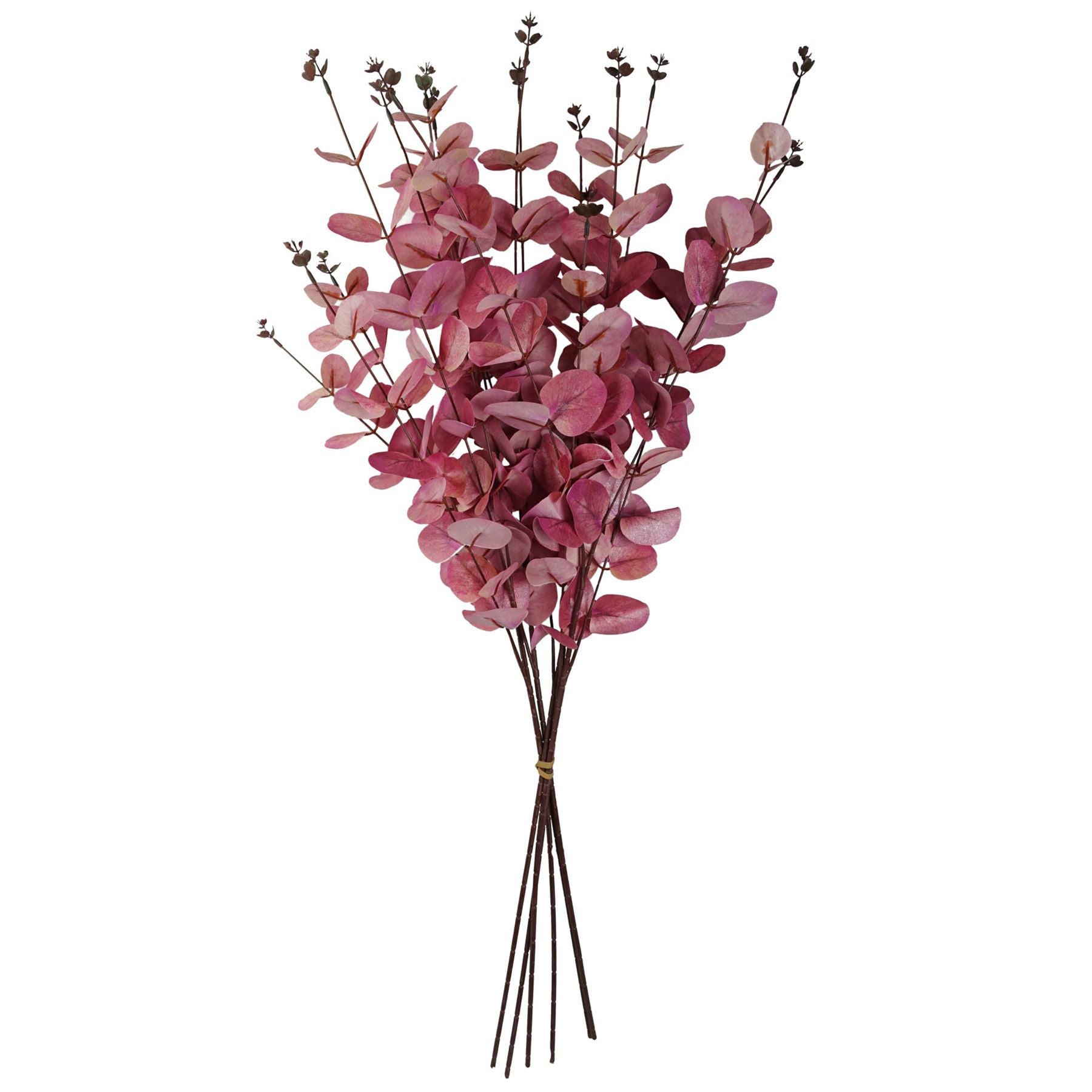 80cm Artificial Pink Eucalyptus Foliage Stem – image 5