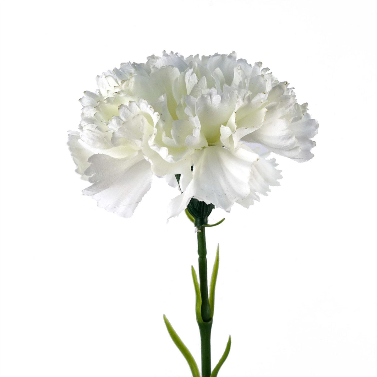 Pack of 6 x 57cm White Carnation Artificial Flowers