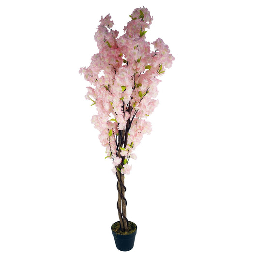 Artificial 150cm Pink Cherry Blossom Tree