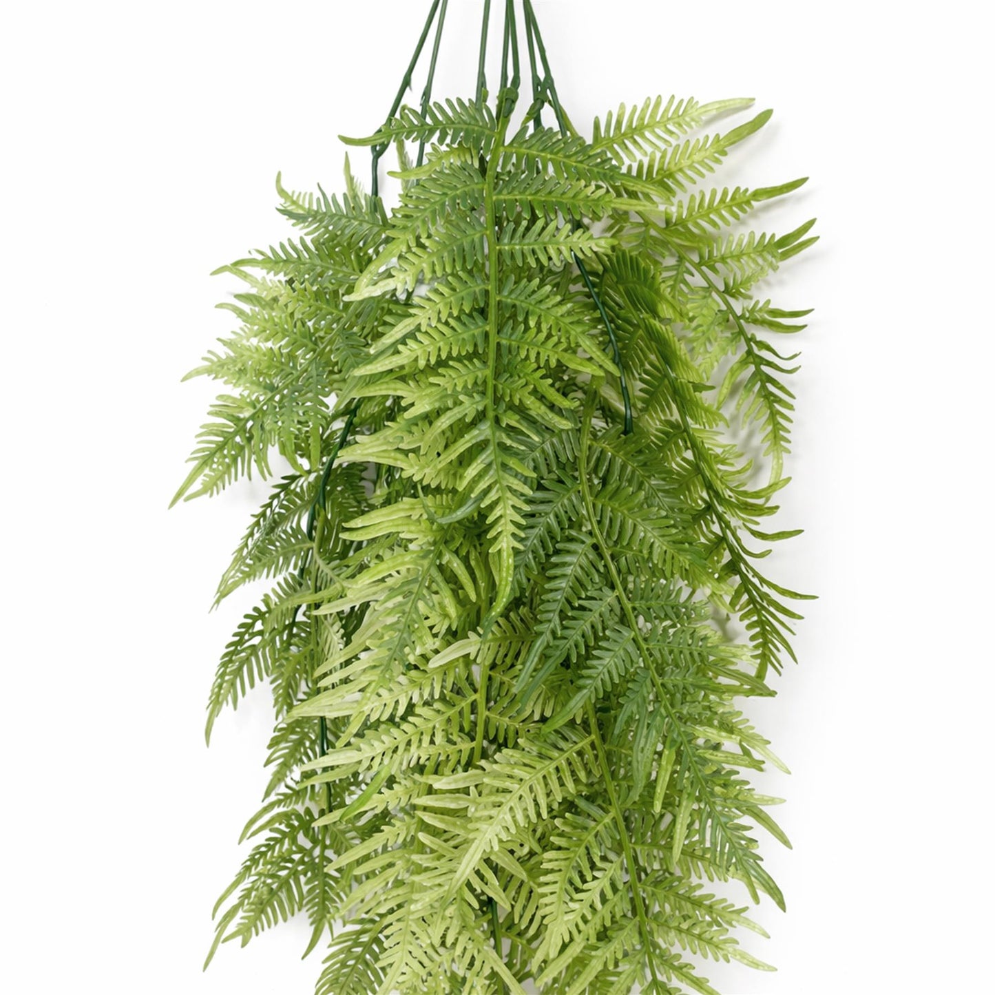 80cm Artificial Trailing Fern Plant Hanging Faux Greenery