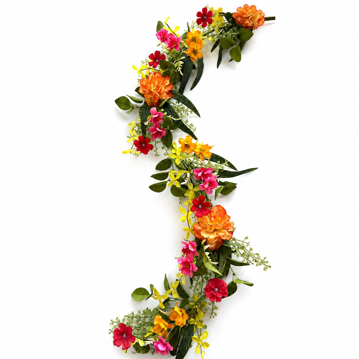 140cm Artificial Bright Spring Flower Garland