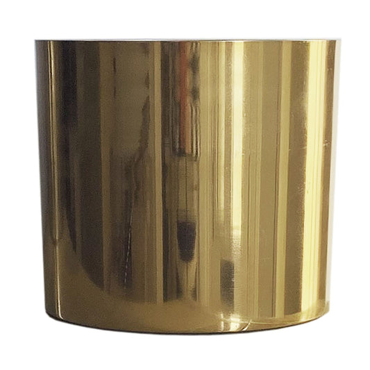 Leaf Planter Plant Pot with Polished Gold Finish 20 x 18cm GoldGold