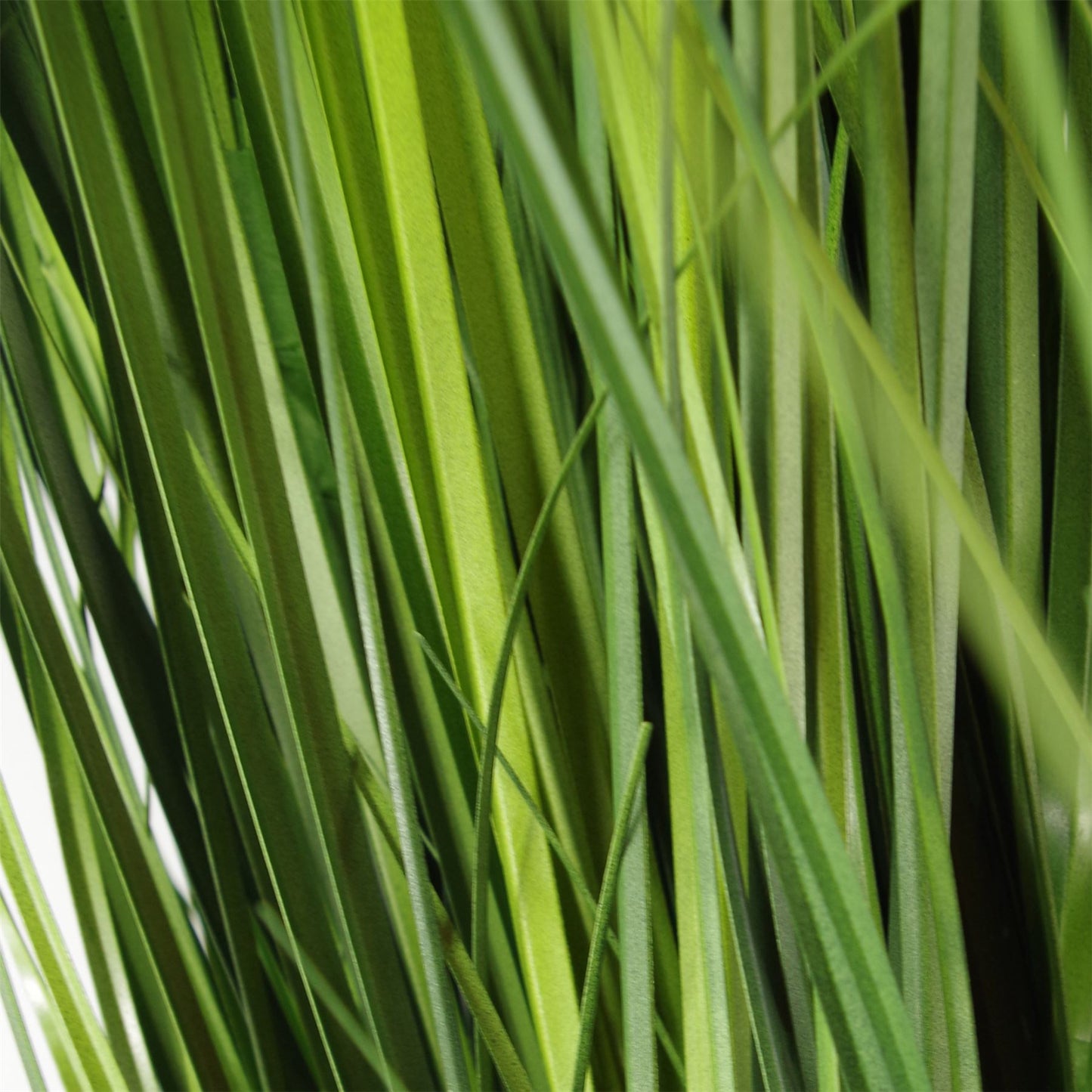 130cm Artificial Onion Grass Plant with Gold Planter