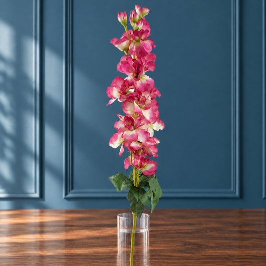 75cm Delphinium Dark Pink Artificial Stem