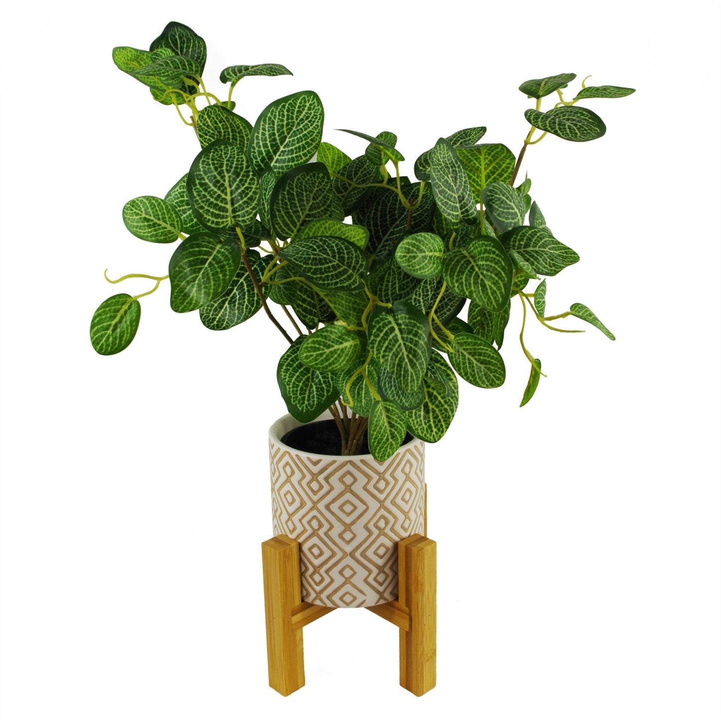 40cm Artificial Variegated Pothos Plant – image 6