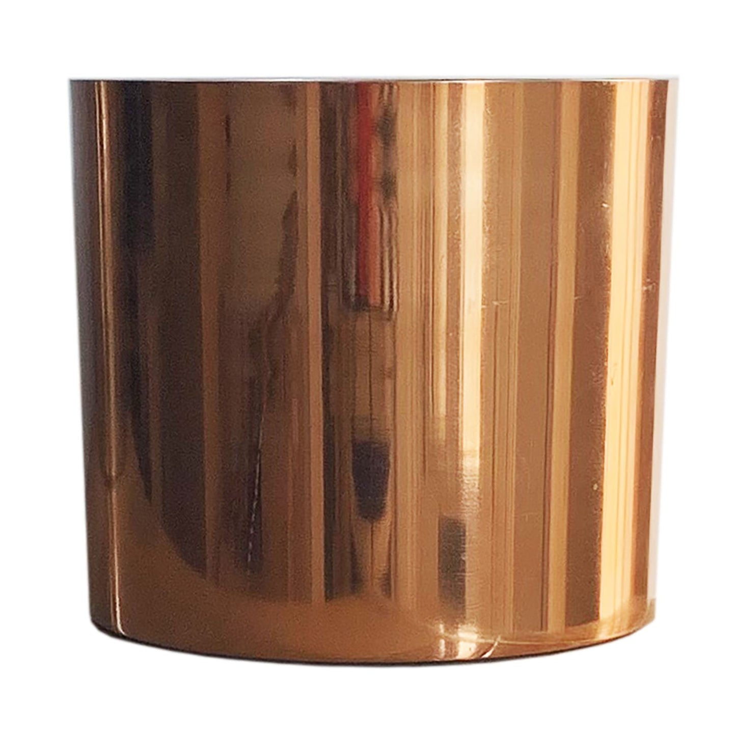 Leaf Planter Plant Pot with Polished Copper Finish 20 x 18cm