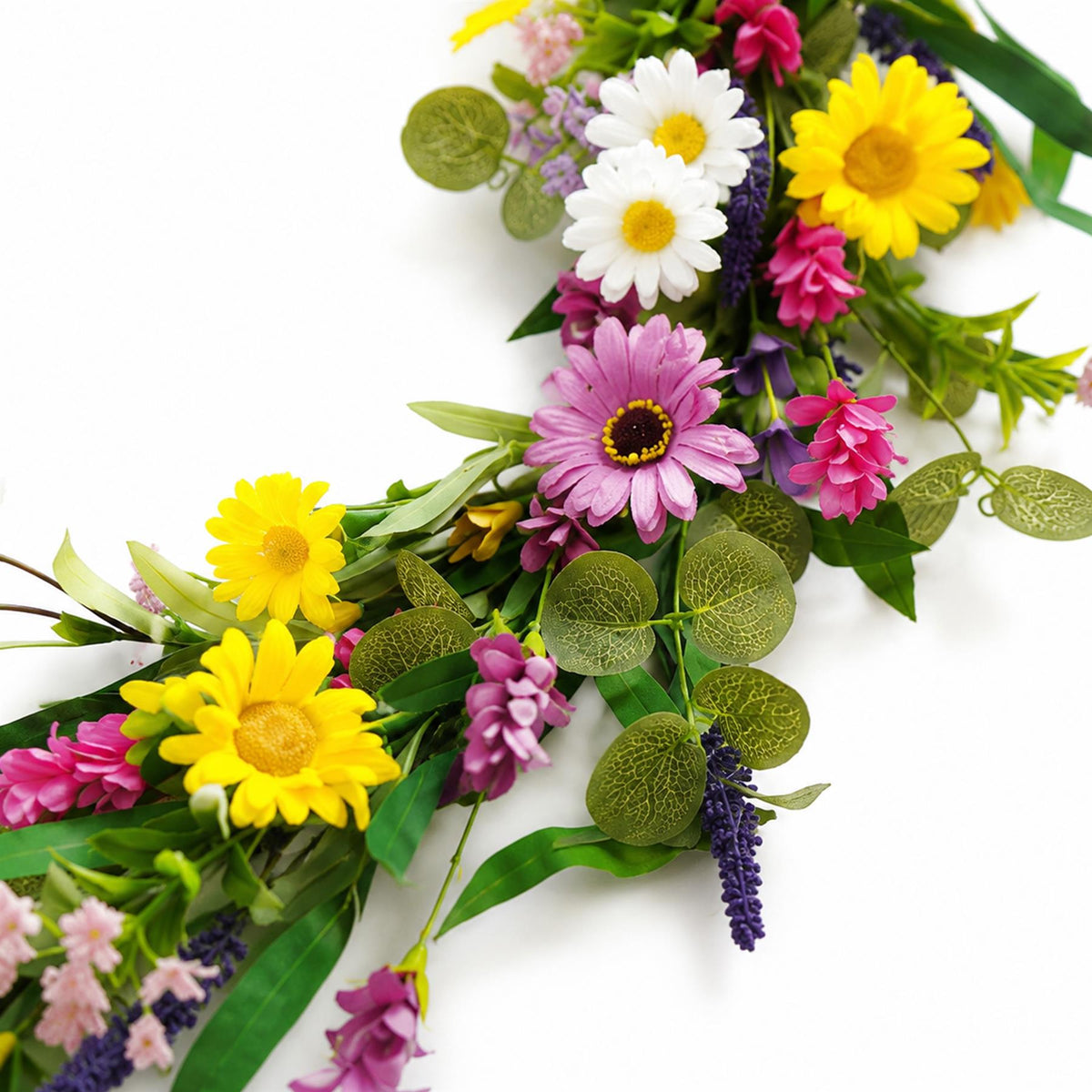 155cm Artificial Sunflower and Daisy Flower Garland