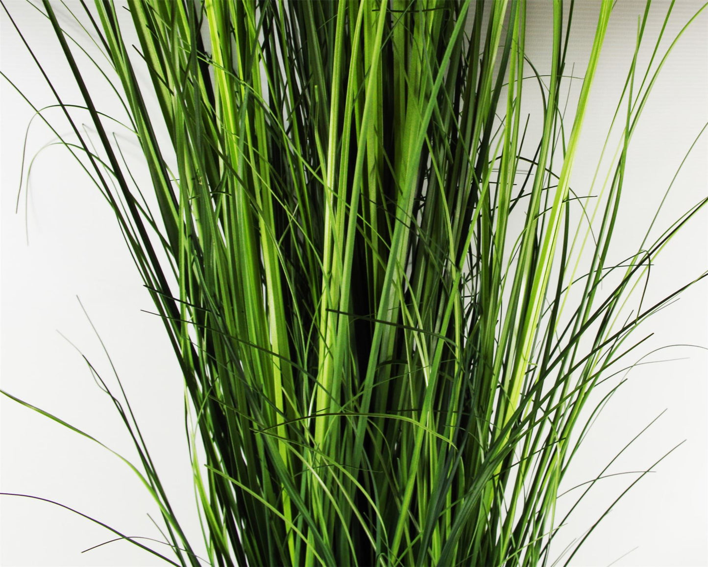 130cm Artificial Onion Grass Plant with Gold Planter