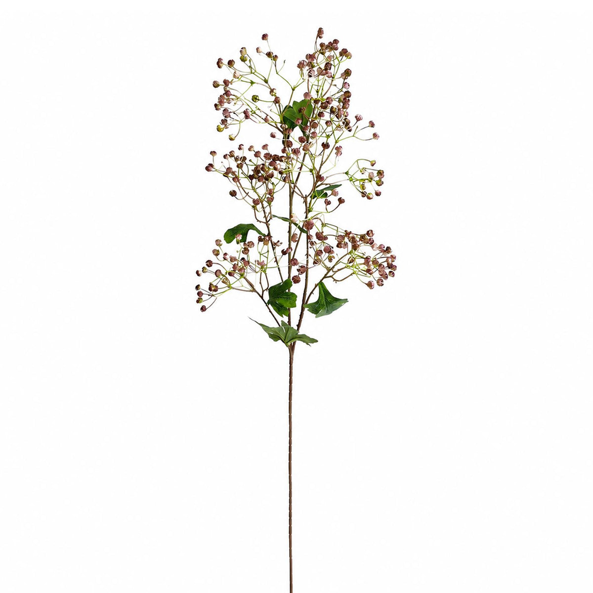 Pack of 6 x 86cm Artificial Dusky Pink Daphne Berry Sprays