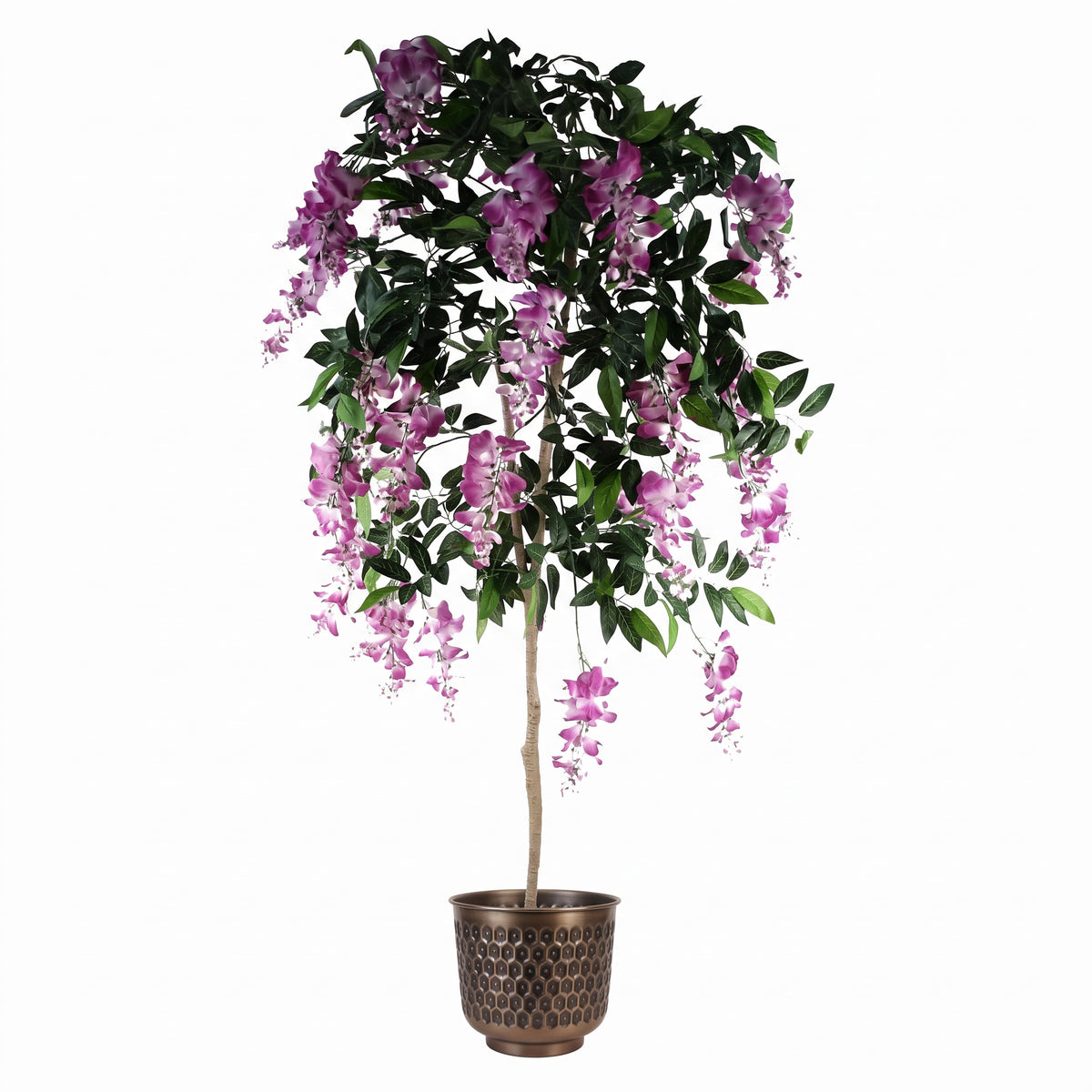 20cm Gold Honeycomb Planter – image 3