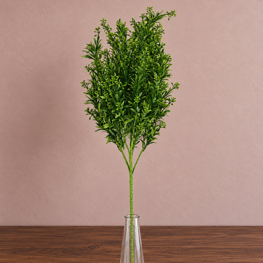 75cm Artificial Rosemary Style Foliage Bush Stem