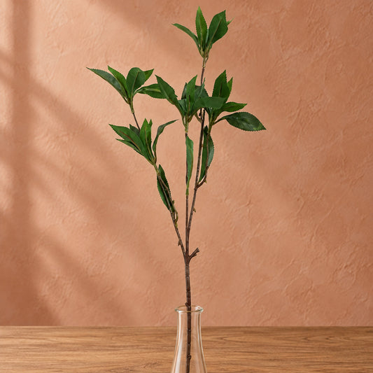 55cm Artificial Laurel Leaf Spray Stem