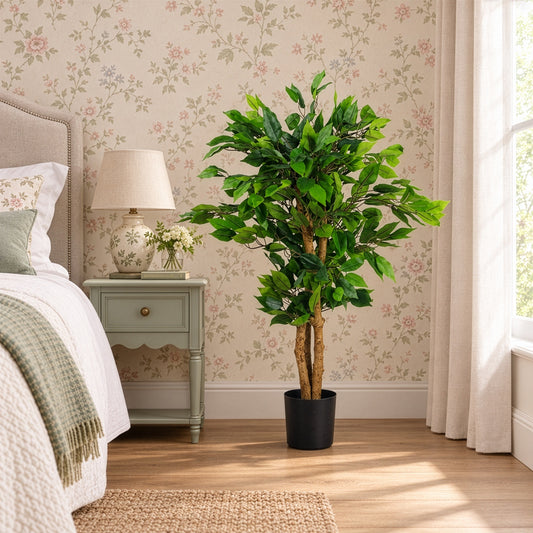 90cm Artificial Evergreen Ficus Tree