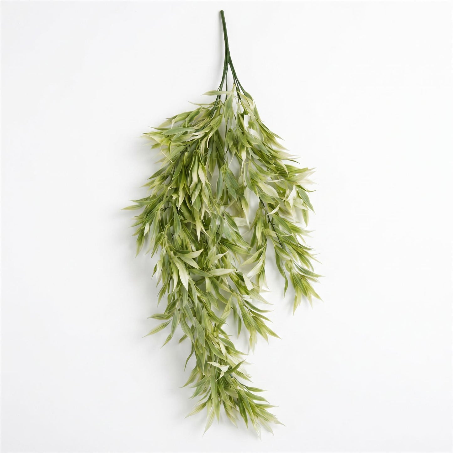 80cm Artificial Italian Ruscus Hanging Plant with Foliage Light Green