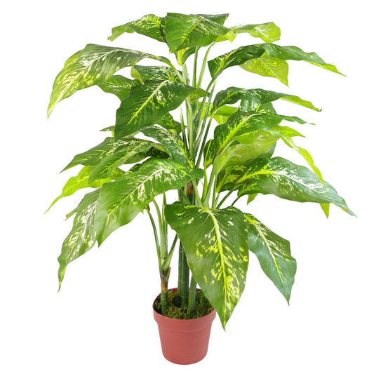 100cm Large Spotted Evergreen Tree Artificial Plant – image 2