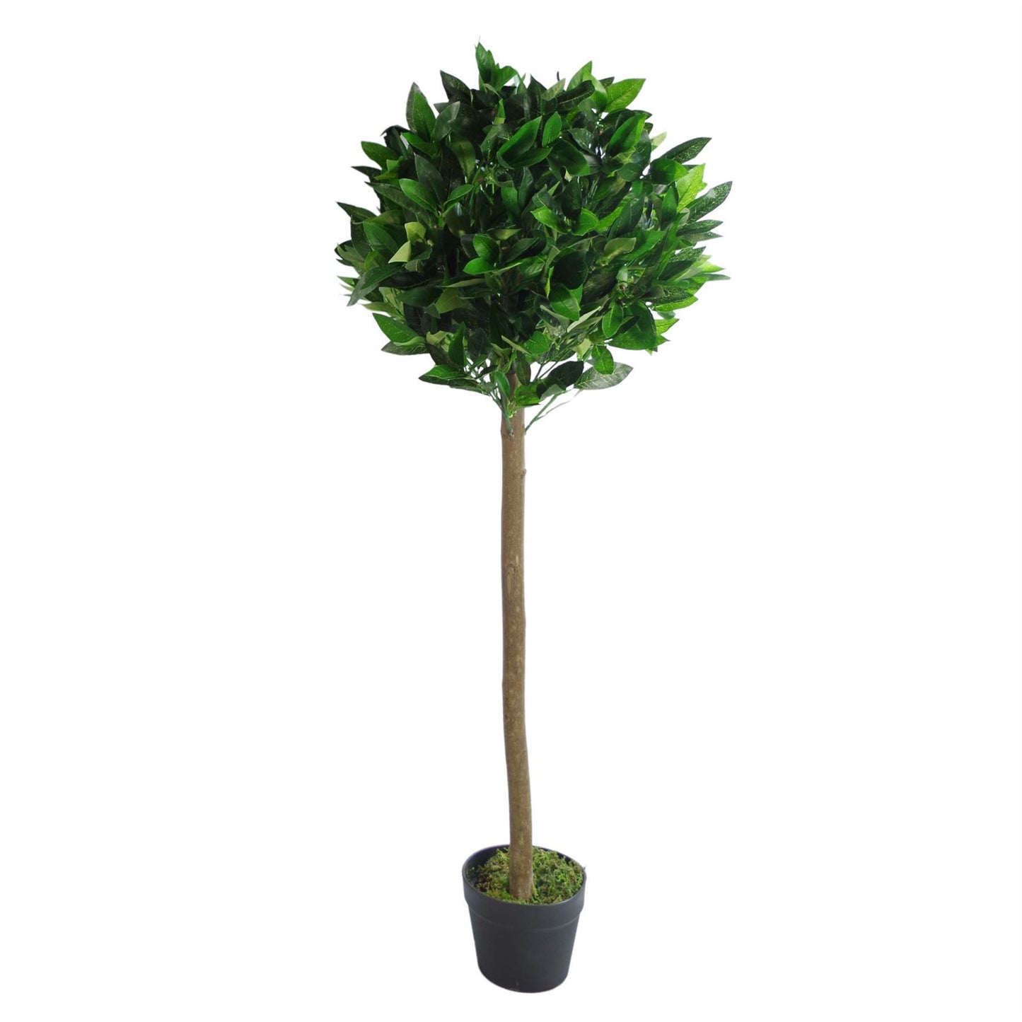 120cm UK Pair of Artificial Bay Topiary Ball Trees