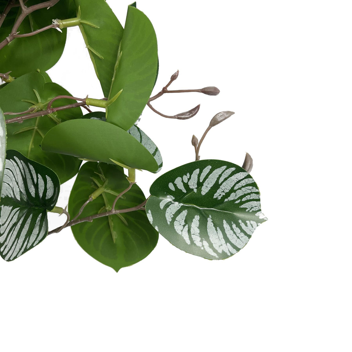 Pack of 6 x 70cm Artificial Zebra Foliage