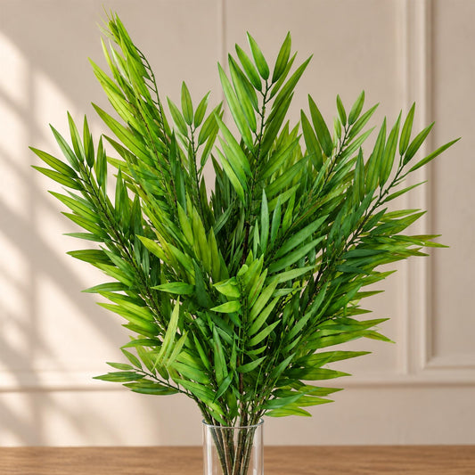 Pack of 6 x 85cm Bamboo Fern Stem
