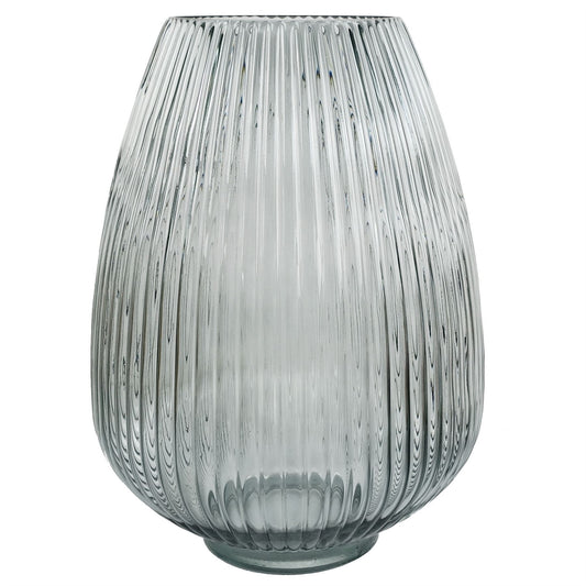 60cm Artificial Chrysanthemum and Orchid Display Glass Vase