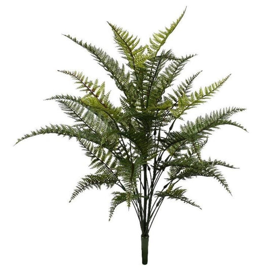 Pack of 6 x 78cm Fire Retardant Artificial Fern Foliage Branch