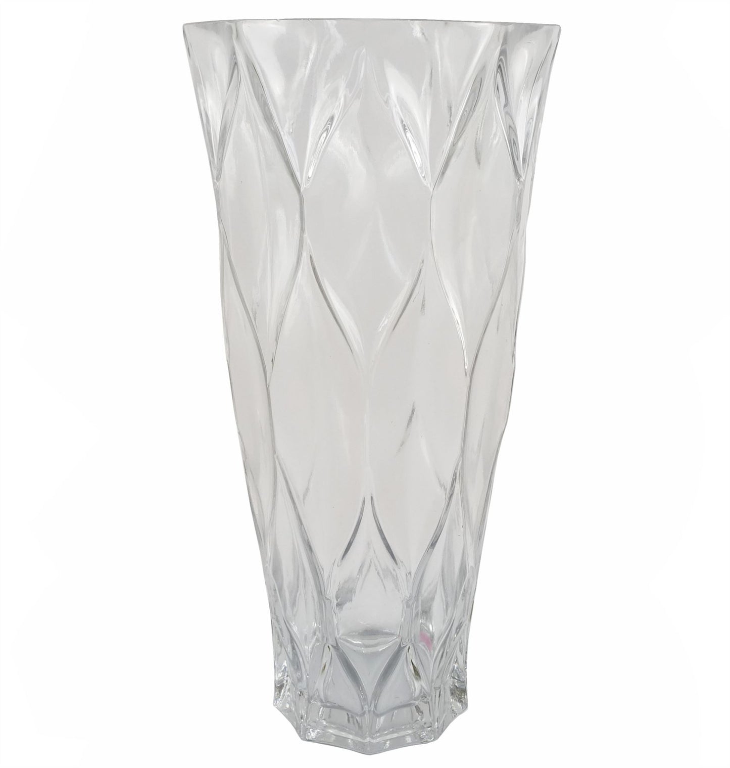 80cm Artificial Orange Chrysanthemum Foliage and Glass Vase