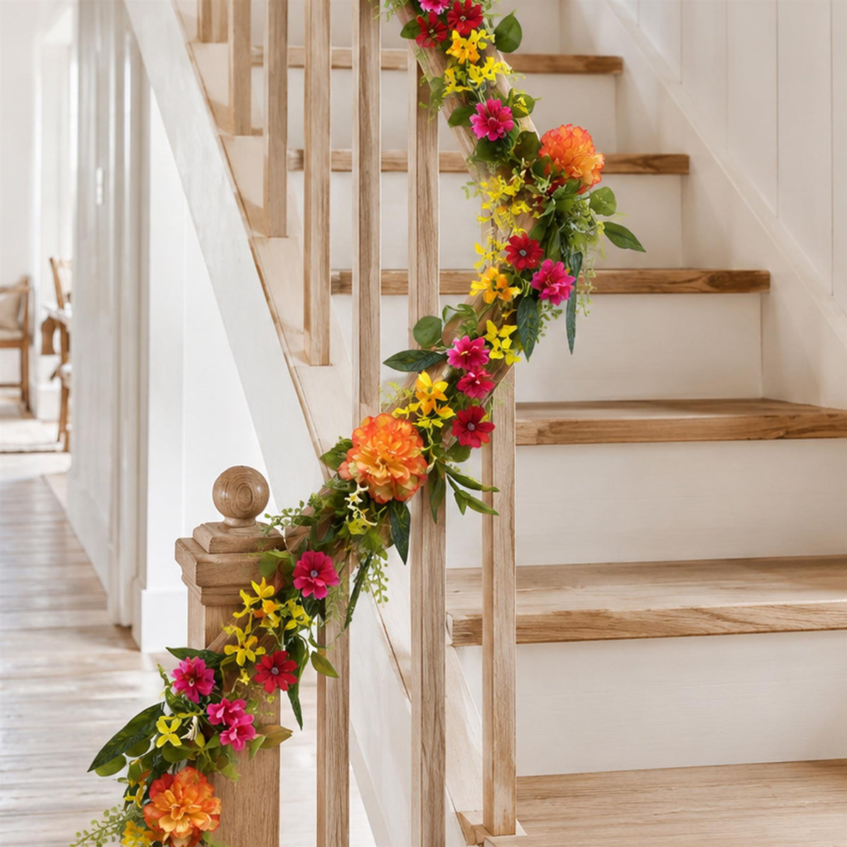 140cm Artificial Bright Spring Flower Garland