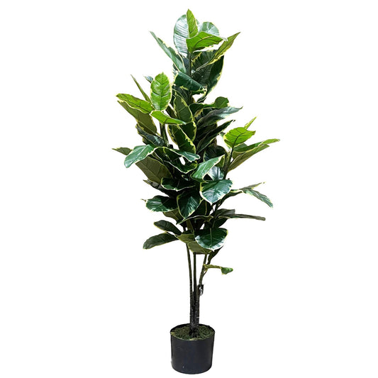 120cm Artificial Rubber Tree – image 2