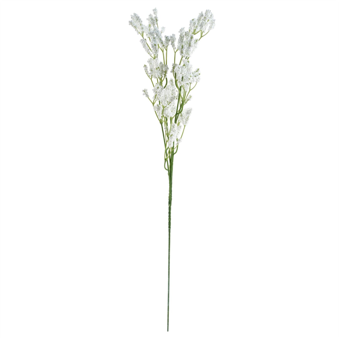 60cm Pink Rose Artificial Flower Display Glass Vase