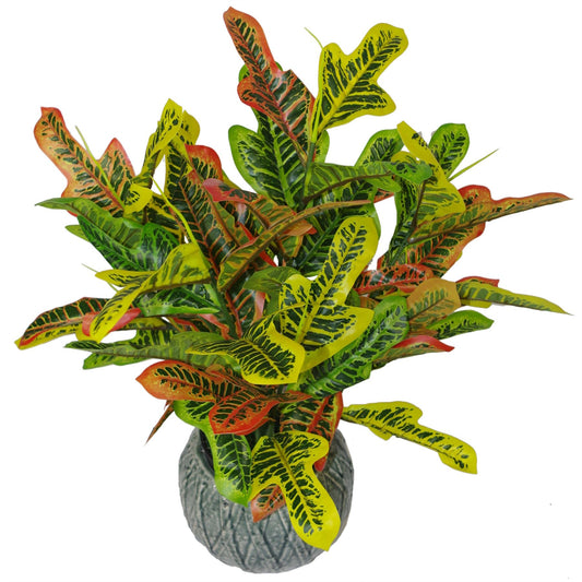 65cm Artificial Codiaeum Multicoloured Bright House Plant – image 2