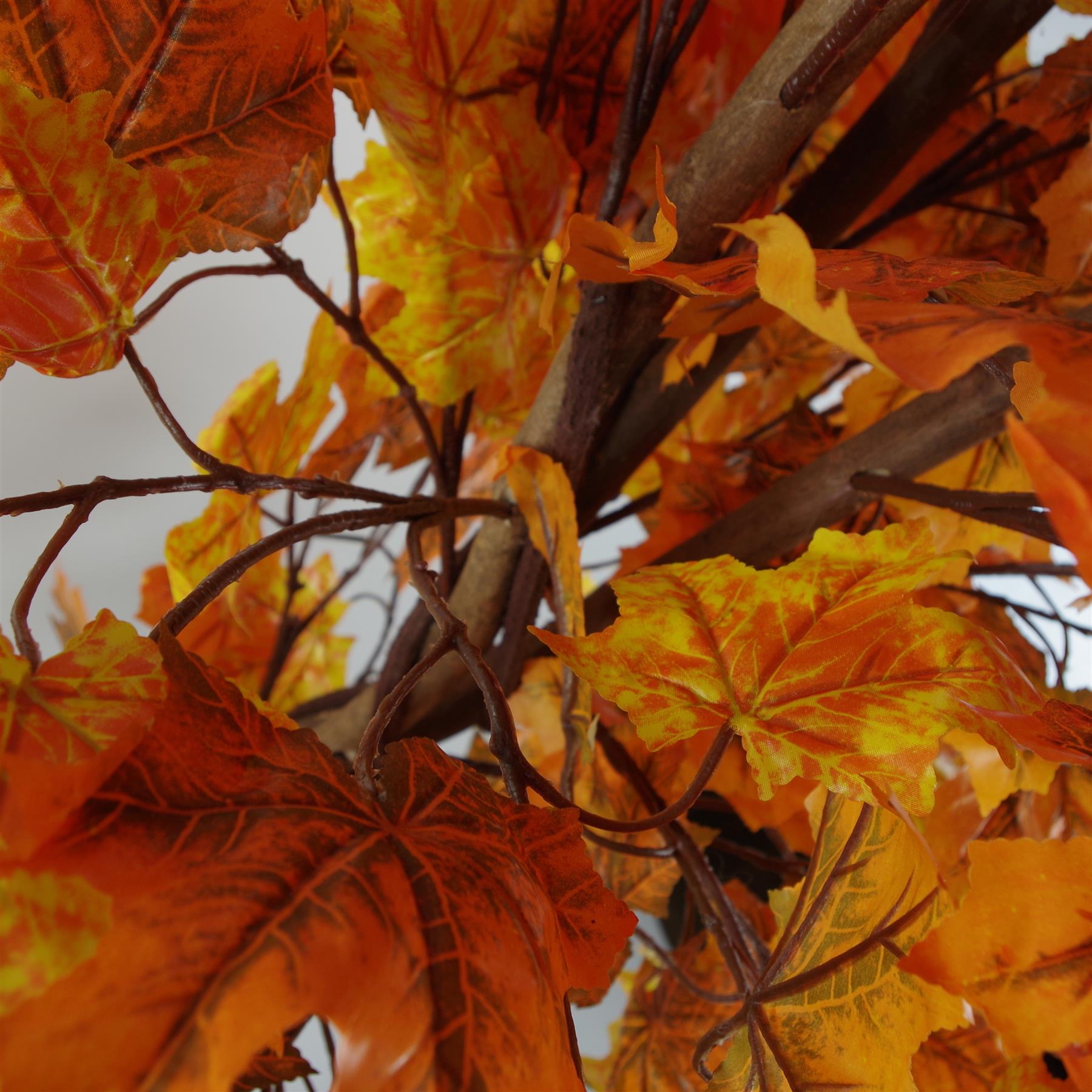 125cm Extra Large Artificial Autumn Maple Acer Tree – image 9