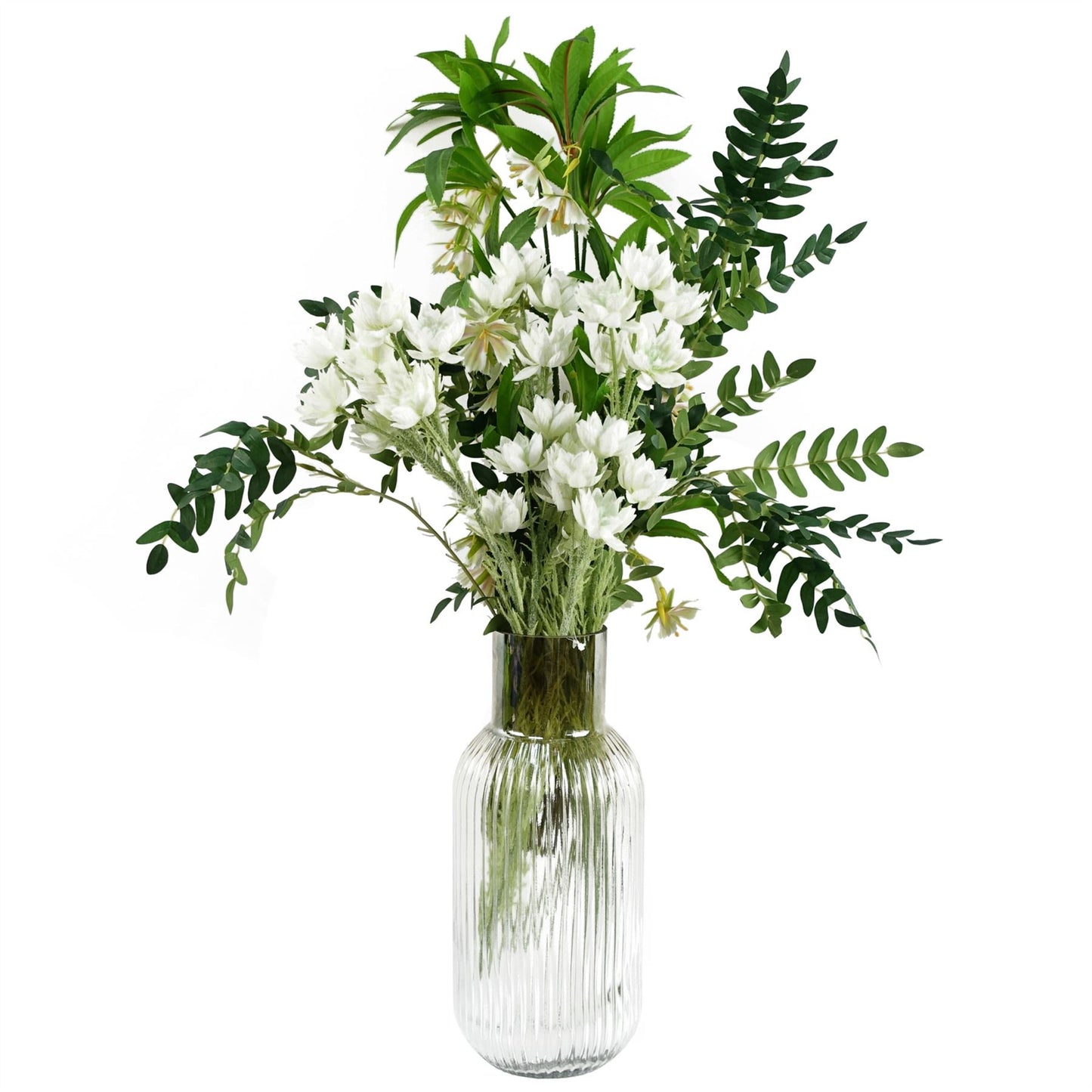 100cm Artificial Fern Foliage Stem